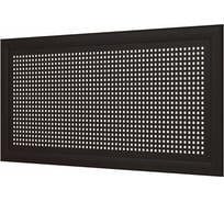 Декоративный экран для радиаторов и батарей Cosca Decor Модерн 600x1200 мм, венге, квадро 10-20, с рамкой СПБ004387
