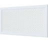 Декоративный экран для радиаторов и батарей Cosca Decor Модерн 600x1200 мм, белый, готика, с рамкой СПБ003090