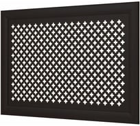 Декоративный экран для радиаторов и батарей Cosca Decor Модерн 600x900 мм, венге, готика, с рамкой СПБ004370