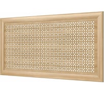 Декоративный экран для радиаторов и батарей Cosca Decor Модерн 600x1200 мм, дуб сонома, дамаско, с рамкой СПБ072574