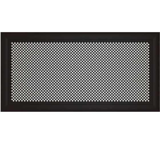 Декоративный экран для радиаторов и батарей Cosca Decor Модерн 600x1200 мм, венге, дедало, с рамкой СПБ004470