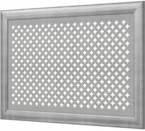 Декоративный экран для радиаторов и батарей Cosca Decor Модерн 600x900 мм, дуб серый, готика, с рамкой СПБ072551