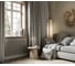 Декоративный экран для радиаторов и батарей Cosca Decor Модерн 600x1200 мм, дуб серый, дамаско, с рамкой СПБ072577 4