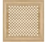 Декоративный экран для радиаторов и батарей Cosca Decor Модерн 600x600 мм, дуб сонома, готика, с рамкой СПБ072585 2