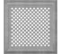 Декоративный экран для радиаторов и батарей Cosca Decor Модерн 600x600 мм, дуб серый, готика, с рамкой СПБ072550 2