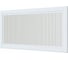 Декоративный экран для радиаторов и батарей Cosca Decor Модерн 600x1200 мм, белый, романико, с рамкой СПБ004396 1