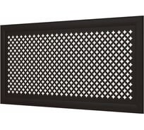 Декоративный экран для радиаторов и батарей Cosca Decor Модерн 600x1200 мм, венге, готика, с рамкой СПБ004471