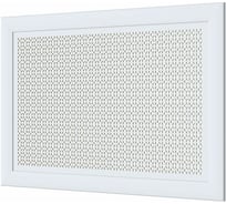 Декоративный экран для радиаторов и батарей Cosca Decor Модерн 600x900 мм, белый, романико, с рамкой СПБ004397