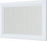 Декоративный экран для радиаторов и батарей Cosca Decor Модерн 600x900 мм, белый, романико, с рамкой СПБ004397 1