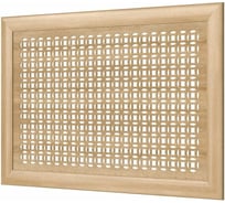 Декоративный экран для радиаторов и батарей Cosca Decor Модерн 600x900 мм, дуб сонома, сусанна, с рамкой СПБ072548