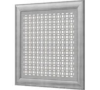 Декоративный экран для радиаторов и батарей Cosca Decor Модерн 600x600 мм, дуб серый, сусанна, с рамкой СПБ072578