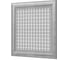 Декоративный экран для радиаторов и батарей Cosca Decor Модерн 600x600 мм, дуб серый, сусанна, с рамкой СПБ072578 3