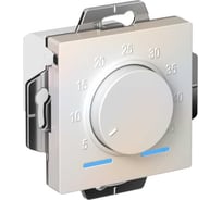 Электронный термостат теплого пола Systeme Electric AtlasDesign с датчиком, 10A, механизм, жемчуг ATN000435