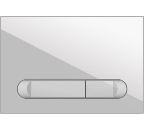 Кнопка Cersanit ESTETICA пластик белый 64109