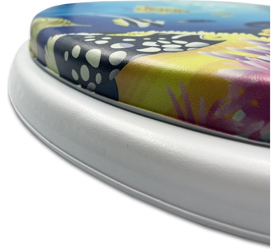 Мягкая крышка на унитаз Bath Plus Кораллы HS1054