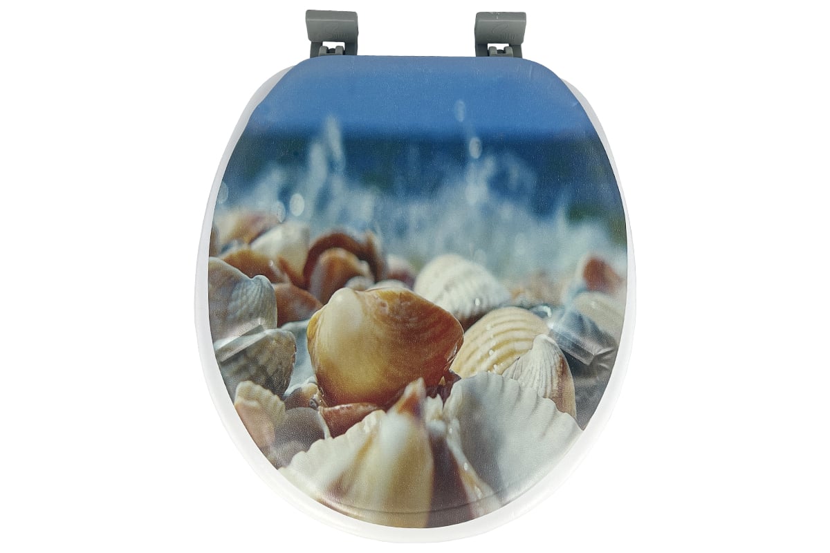 Мягкая крышка на унитаз Bath Plus Ракушки HS1102 - выгодная цена ...