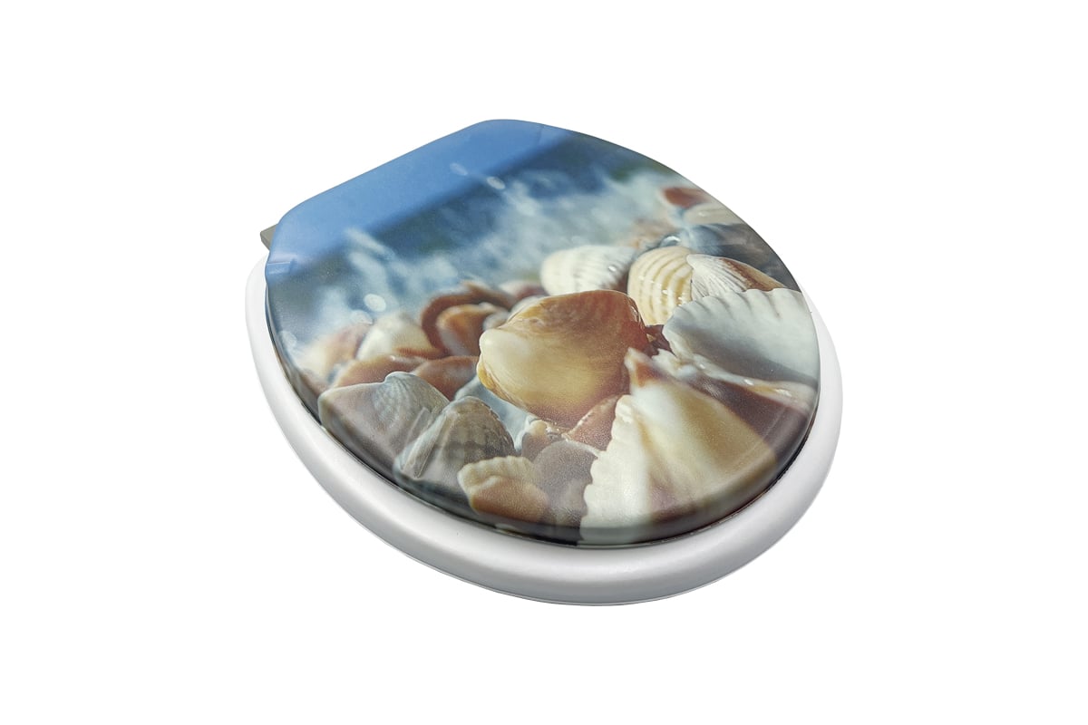 Мягкая крышка на унитаз Bath Plus Ракушки HS1102 - выгодная цена ...