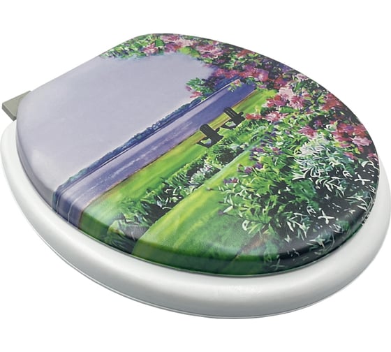 Мягкая крышка на унитаз Bath Plus Сирень HS1063