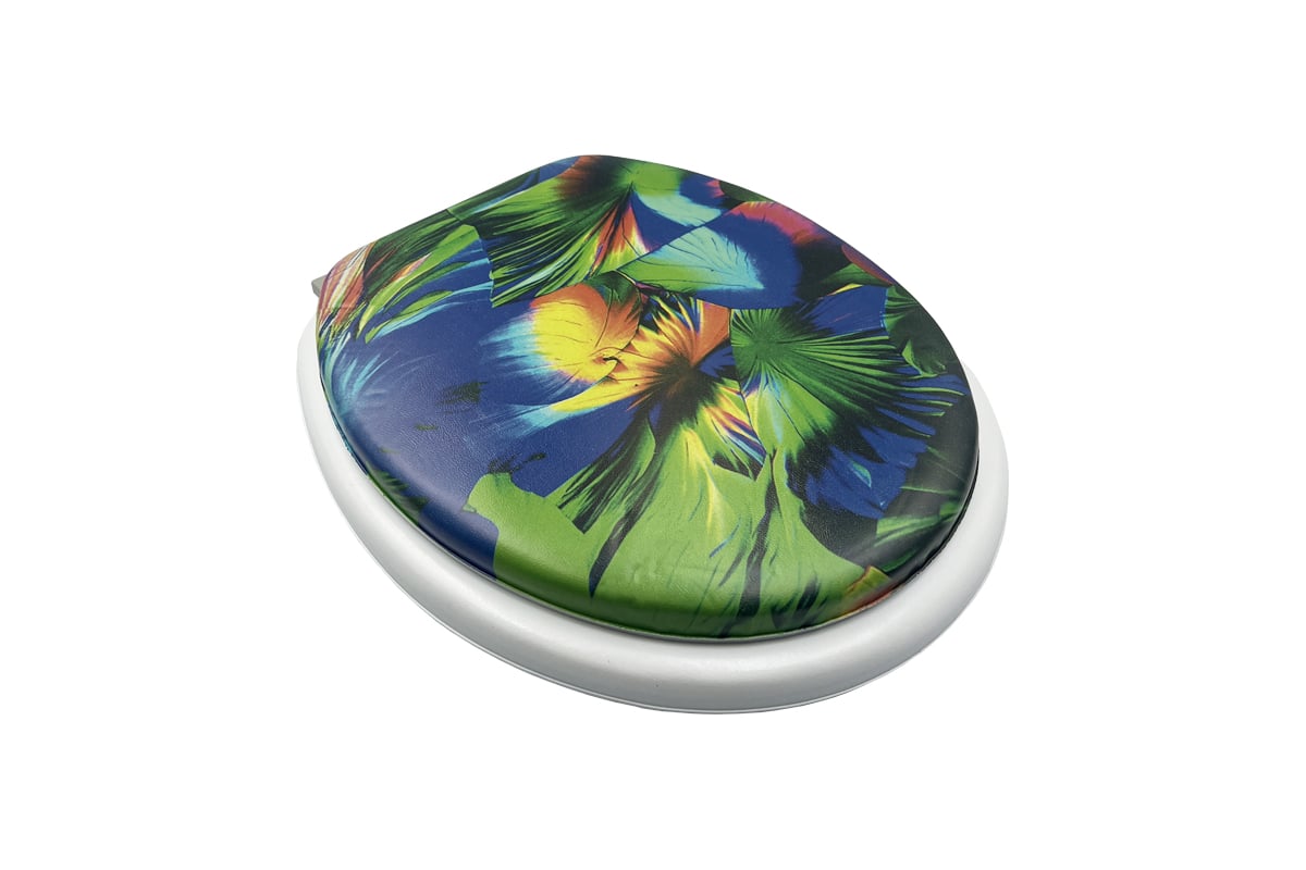 Мягкая крышка на унитаз Bath Plus Цветные сны HS1022 - выгодная цена ...