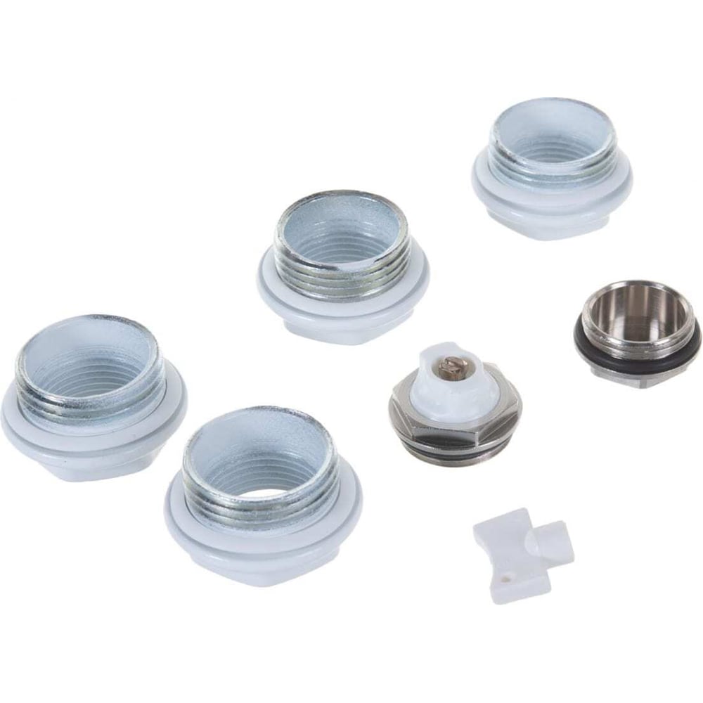 МонтажныйкомплектRifar(3/4")универсальныйбелыйбезкронштейновКМУ34