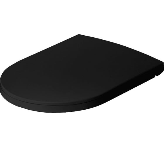 Сиденье Hatria FUSION soft-close, цвет 02 - черный матовый Y1V102