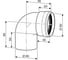 Угловое колено DN80 (90 град) Bosch 7736995107 2