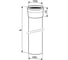 Удлинительный элемент DN80 (2000 мм) Bosch 7736995102 2