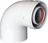 Отвод (90 град.; 60/100 мм) Baxi KHG714016810