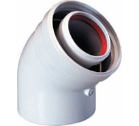 Отвод (45 град.; 60/100 мм) Baxi KHG714017810