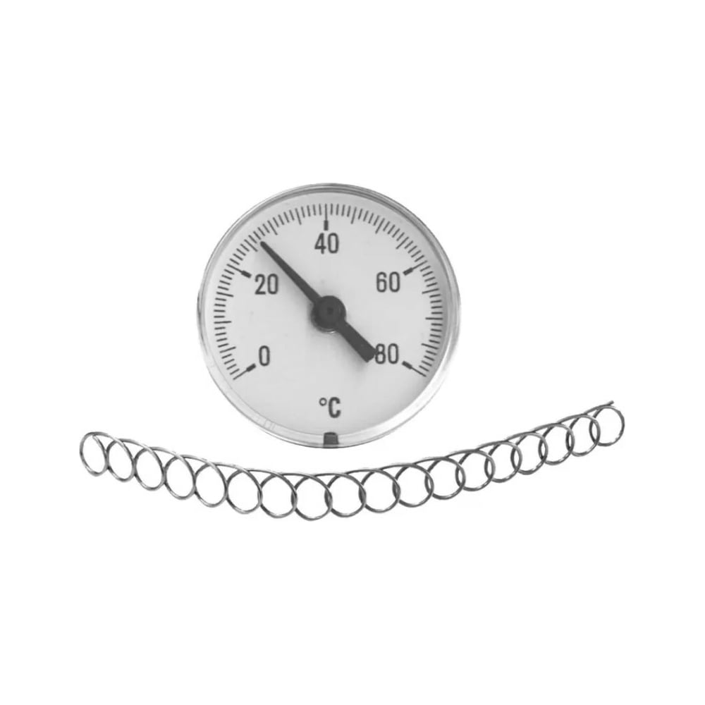 Накладной термометр ITAP 40 мм, 0-80 C, с пружиной (12/408) 492(40)MM ...