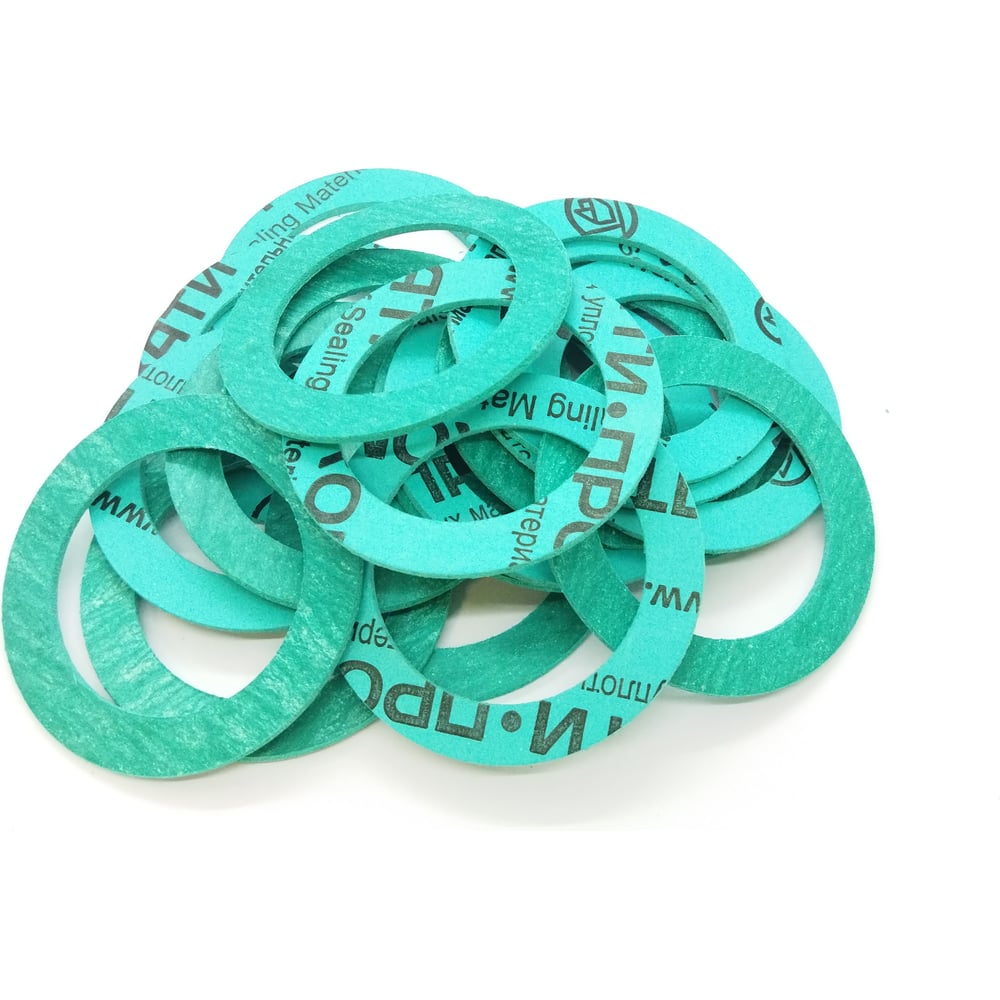 Прокладка HG безасбестовый паронит 1 1/2 (45x63x2 мм), 20 шт 4961902 ...