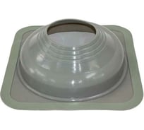 Кровельная прямая проходка Borge №7 (d=160-220, 365x365mm, RAL 7004 серый), силикон 01.238.04.04.01.000.7004