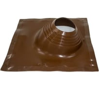 Кровельная угловая проходка Borge №2 (d=200-320, 525x525mm, RAL 8017 коричневый), силикон 01.215.05.05.01.000.8017