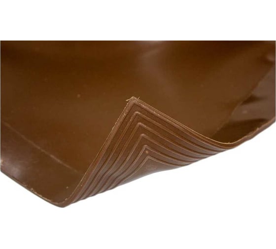 Кровельная угловая проходка Borge №2 (d=200-320, 525x525mm, RAL 8017 коричневый), силикон 01.215.05.05.01.000.8017