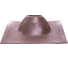 Кровельная угловая проходка Borge №2 (d=200-320, 525x525mm, RAL 8017 коричневый), силикон 01.215.05.05.01.000.8017 3