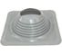 Кровельная прямая проходка Borge №8 (d=178-330, 425x425mm, RAL 7004 серый), силикон 00-128742 1