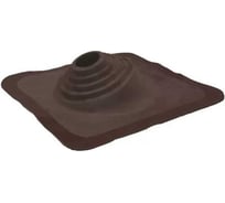 Кровельная угловая проходка Borge №1 (d=75-200, 420x420mm, RAL 3005 красный), силикон 01.214.04.04.01.000.3005