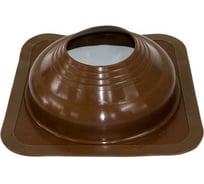 Кровельная прямая проходка Borge №7 (d=160-220, 365x365mm, RAL 8017 коричневый), силикон 01.238.04.04.01.000.8017