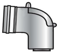 Колено с лючком для ревизии (80 мм) PPS для котельного оборудования De Dietrich 100008301