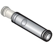 Муфта компенсационная (60/100 мм; 50-250 мм) PPS/ALU для котельного оборудования De Dietrich 84887688