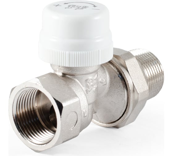 Термостатический клапан радиатора PROFACTOR прямой, 3/4 PF RVT 381