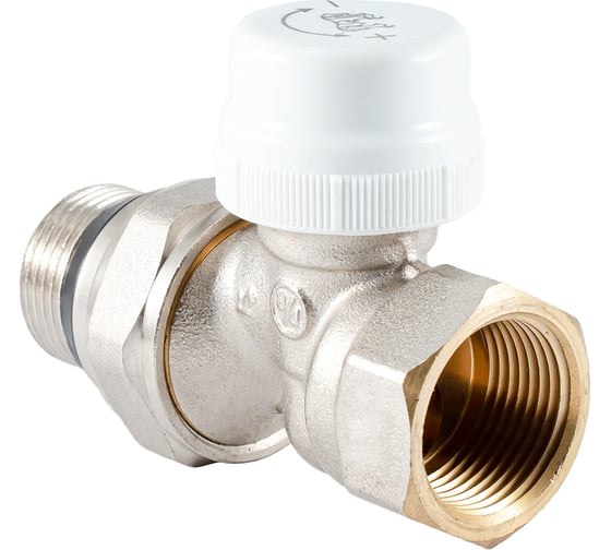 Термостатический клапан радиатора PROFACTOR прямой, с уплотнением, 3/4 PF RVT 381UR