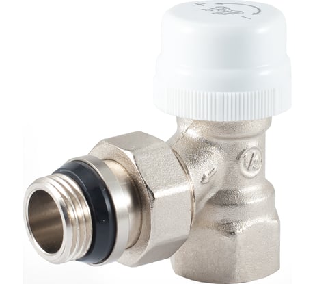 Термостатический клапан радиатора PROFACTOR угловой, с уплотнением, 1/2" PF RVT 382UR