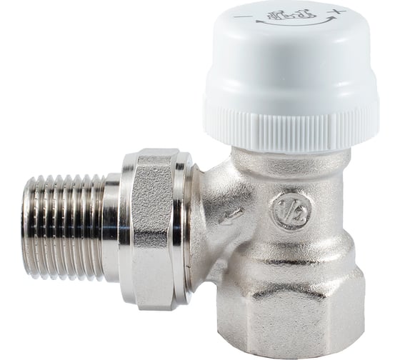 Термостатический клапан радиатора PROFACTOR угловой, 1/2 PF RVT 382