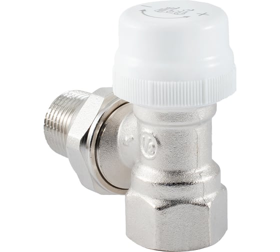 Термостатический клапан радиатора PROFACTOR угловой, 1/2 PF RVT 382