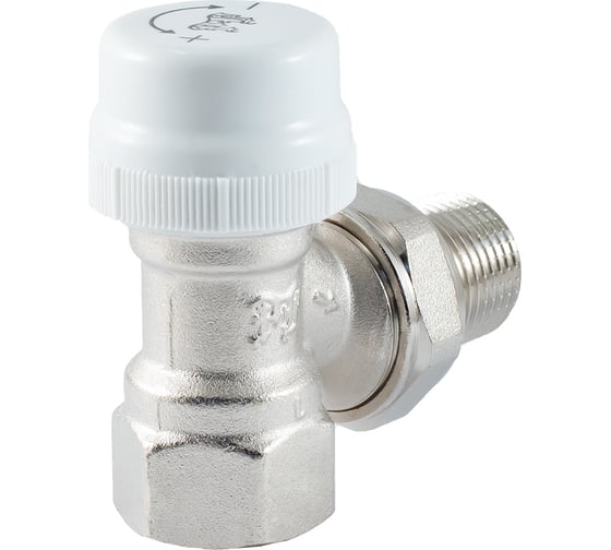 Термостатический клапан радиатора PROFACTOR угловой, 1/2 PF RVT 382