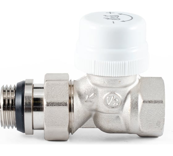 Термостатический клапан радиатора PROFACTOR прямой, с уплотнением, 1/2 PF RVT 380UR