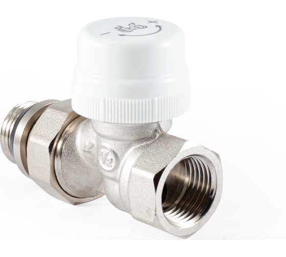 Термостатический клапан радиатора PROFACTOR прямой, с уплотнением, 1/2 PF RVT 380UR