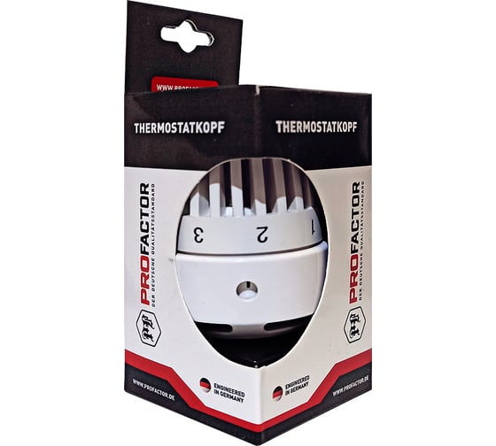 Термостатическая головка PROFACTOR М30x1.5 PF RVT 629