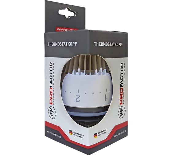 Термостатическая головка PROFACTOR M30x1.5 PF RVT 384